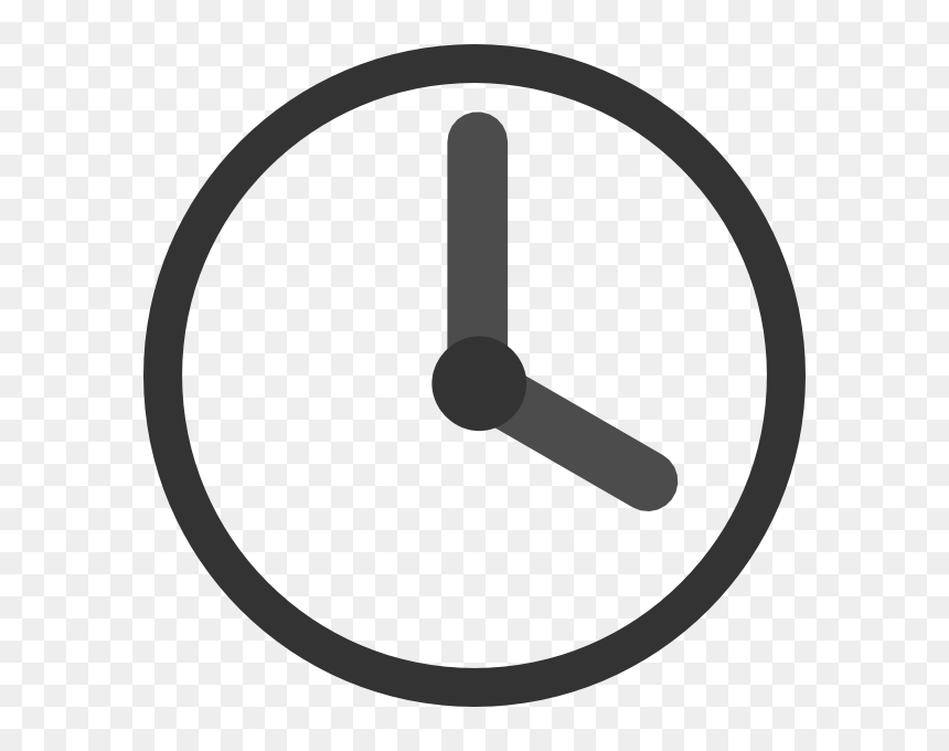 Iconos Verificar Png, Transparent Png - clock icon png