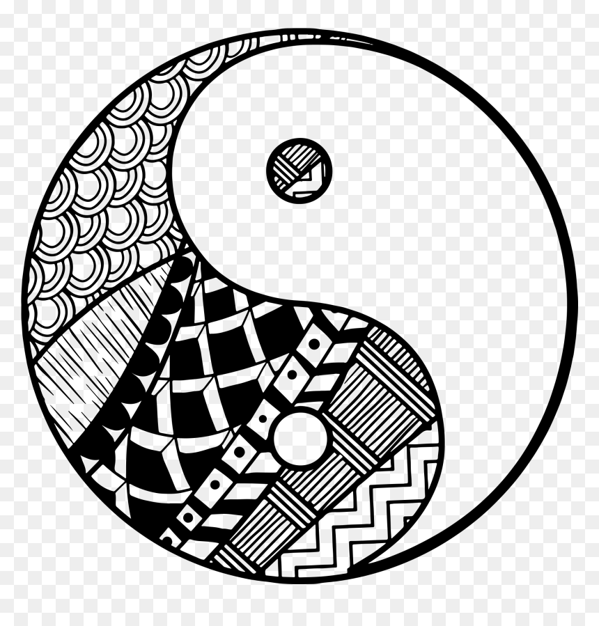 Yin Yangpng, Transparent Png - yin yang png
