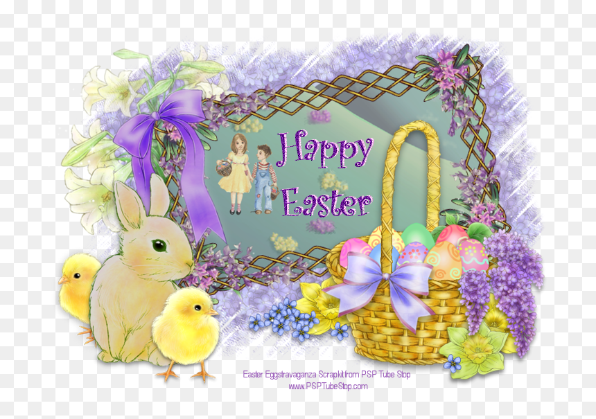 Greeting Card, HD Png Download - happy easter png