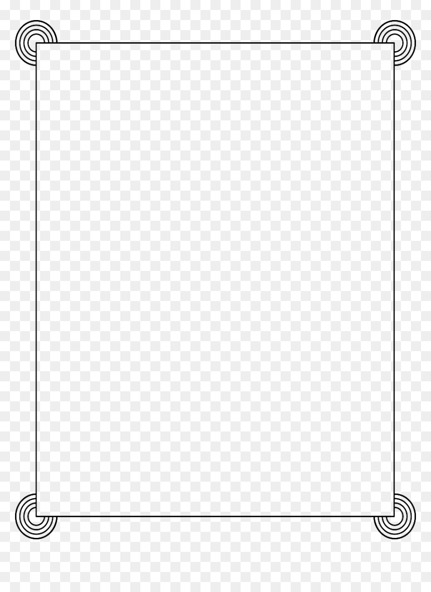 Portable Network Graphics, HD Png Download - black border png