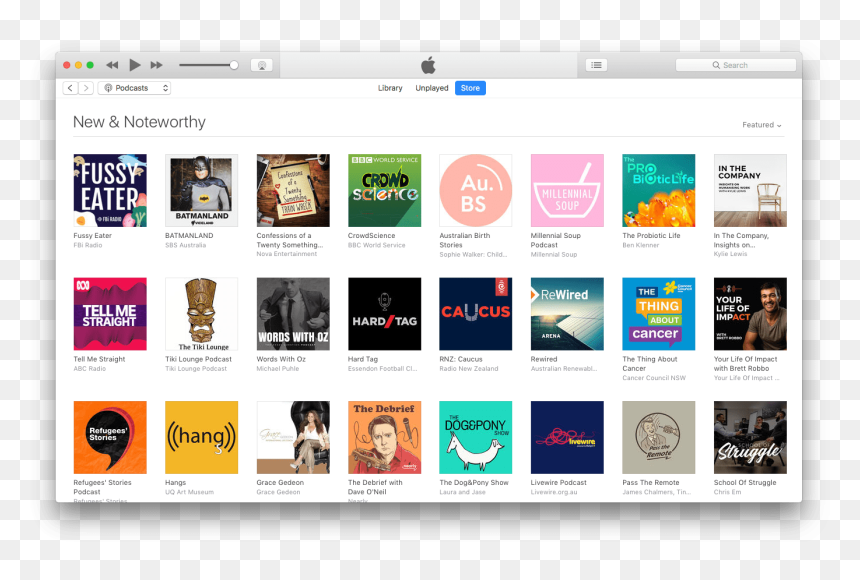 Itunes Podcasts, HD Png Download - itunes png