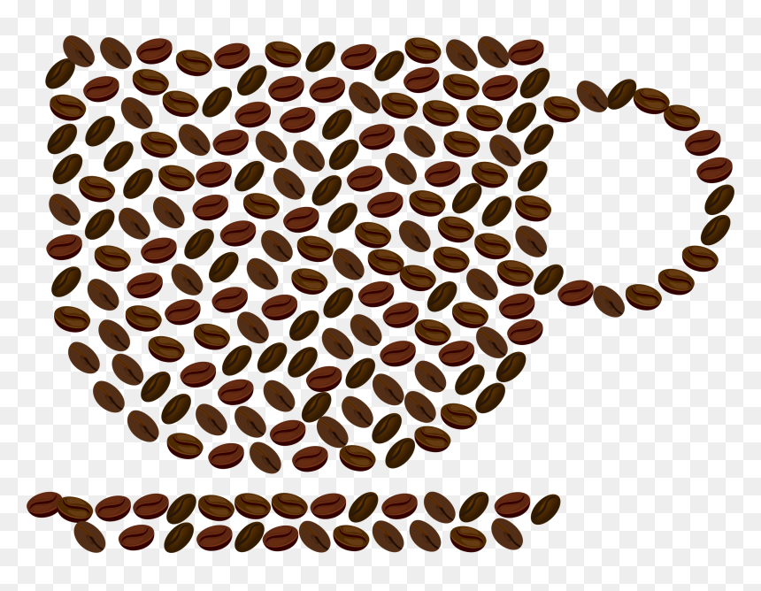 Coffee Bean Cup Logo, HD Png Download - cup png