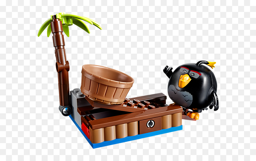 Angry Birds Lego, HD Png Download - pirate ship png
