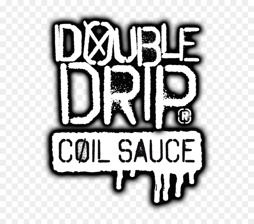 Double Drip Coil Sauce Logo, HD Png Download - drip png