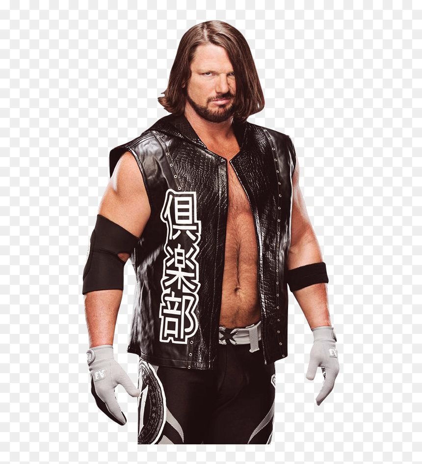 Wwe Aj Styles United States Champion, HD Png Download - aj styles png