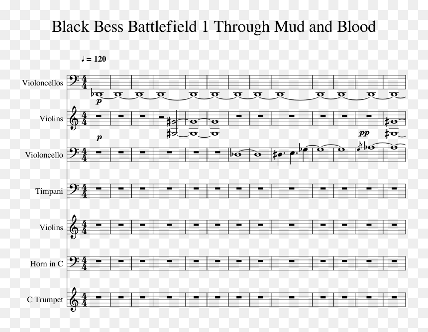 Mortal Kombat Drum Music Sheet, HD Png Download - battlefield 1 png
