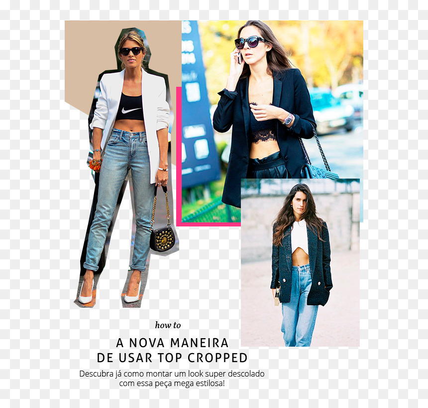 Look Cropped Com Blazer, HD Png Download - aj styles png