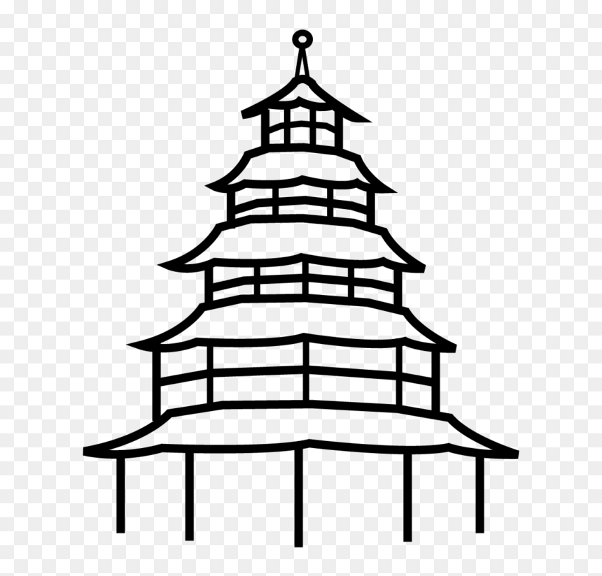 Pagoda, HD Png Download - pagoda png