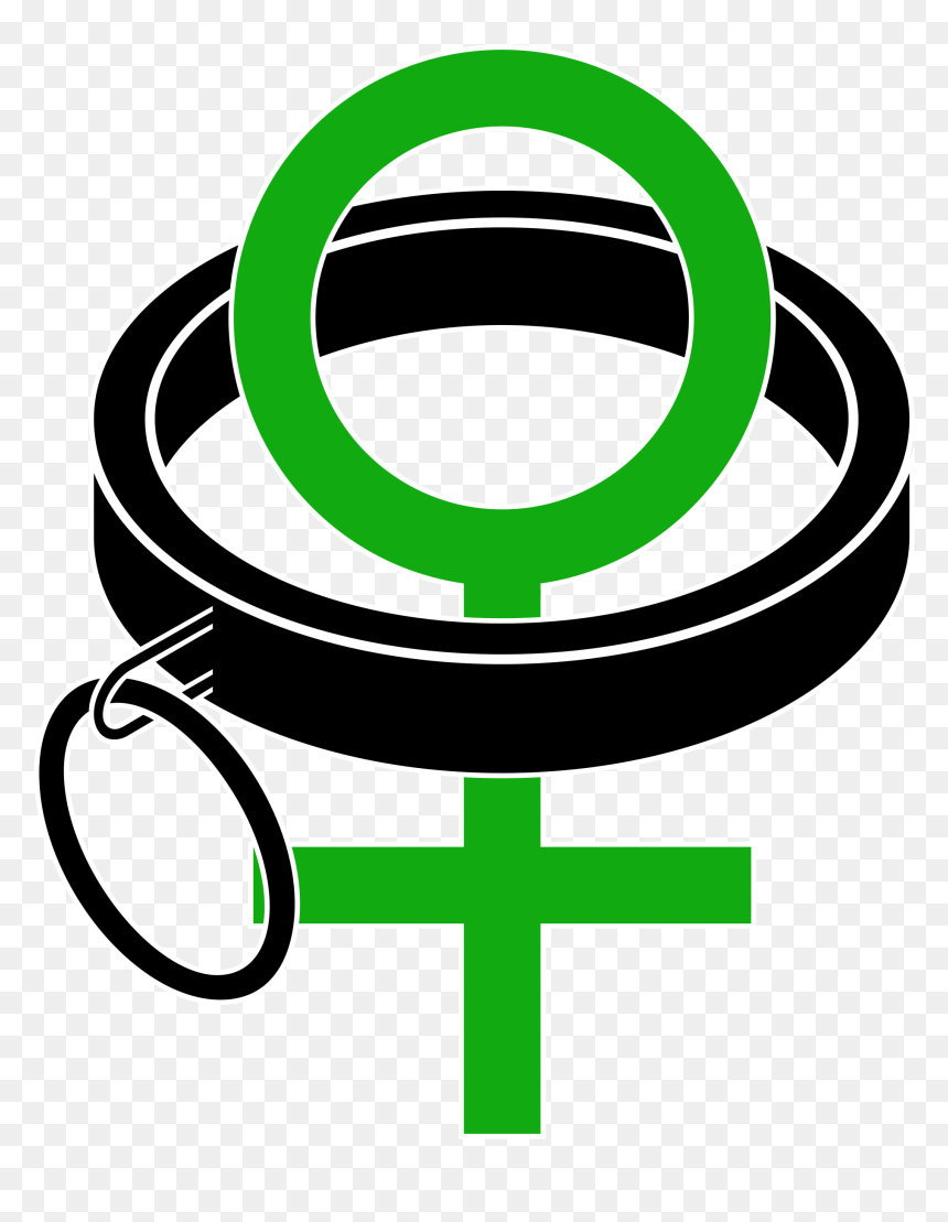 Bdsm Female Symbol, HD Png Download - male female symbols png