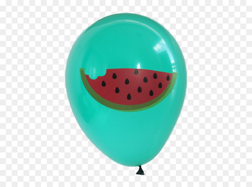 Balão Happyday Latex - Balão Melancia Happy Day, HD Png Download - baloes png