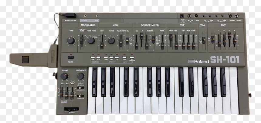 Roland Sh-101 - Roland Sh 101, HD Png Download - vintage filter png