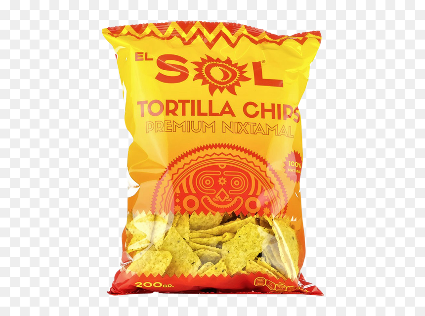 Tortilla Chips Premium Nixtamal Beutel 200g - Confiar En La Cultura, HD Png Download - tortilla chip png