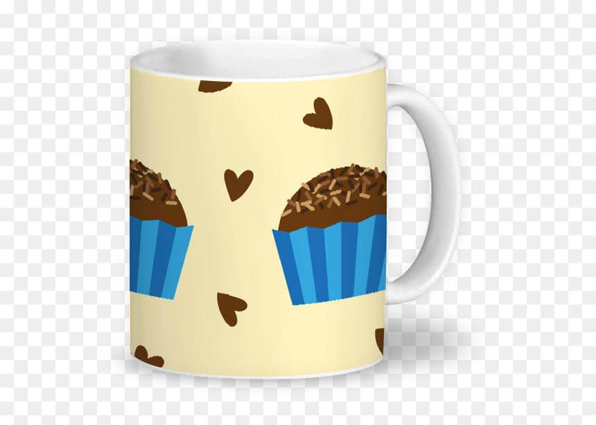 Caneca Brigadeiro De Liliedougna - Coffee Cup, HD Png Download - brigadeiro png