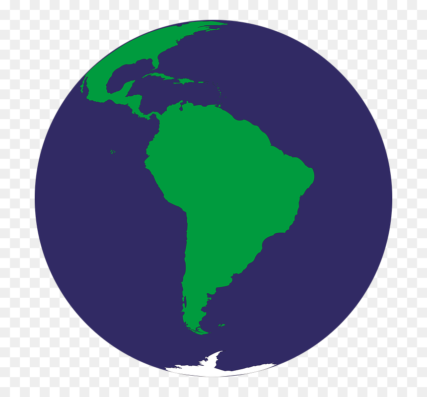 Americas, Planet Earth, Nature - Latin American Social Sciences Institute, HD Png Download - planet rings png