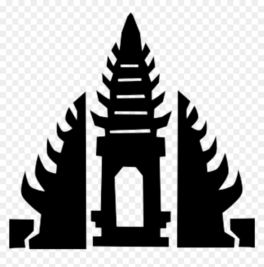 Balinese Temple Clip Art - Bali Icon Png, Transparent Png - pagoda png