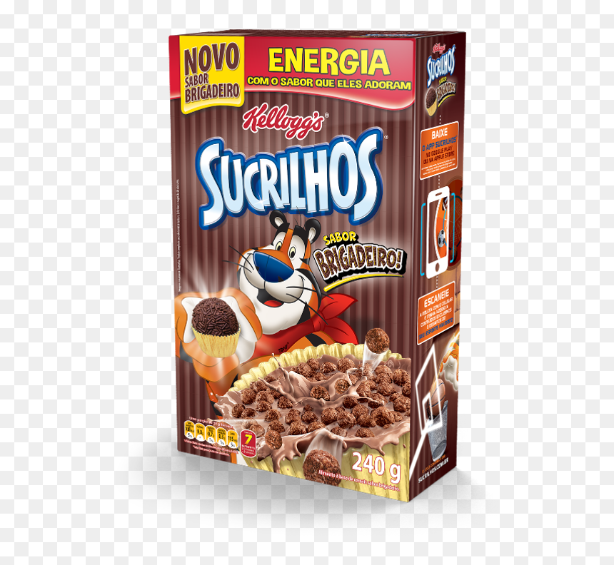 Sucrilhos Sabor Brigadeiro, HD Png Download - brigadeiro png