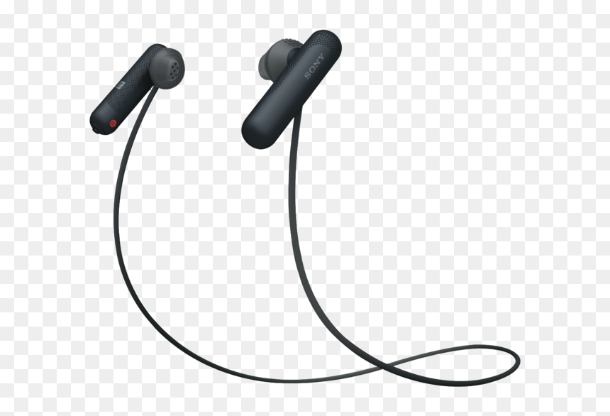Image Black And White Download Clip Headphones Sport - Sony Sp500 Review, HD Png Download - png headphones