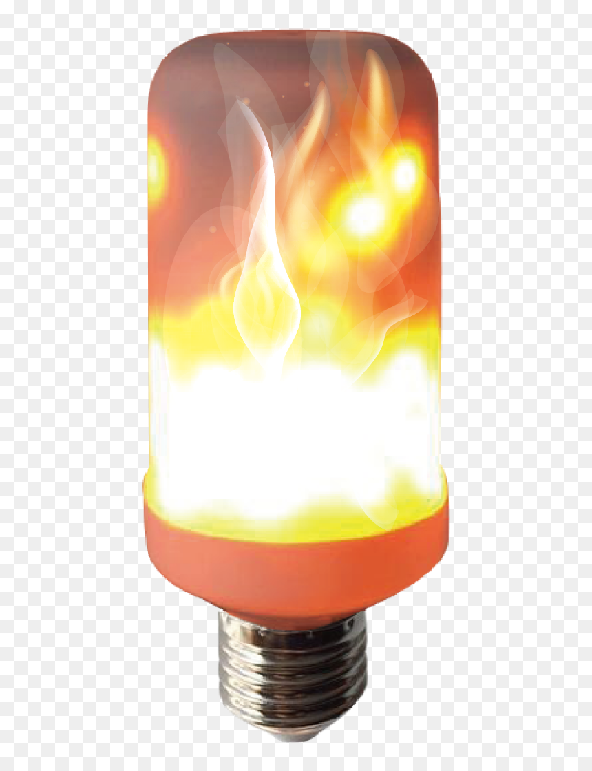 12 - Flame Halo Design, HD Png Download - bombillo png