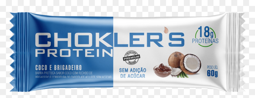 Chokler’s Protein Coco E Brigadeiro - Protein, HD Png Download - brigadeiro png
