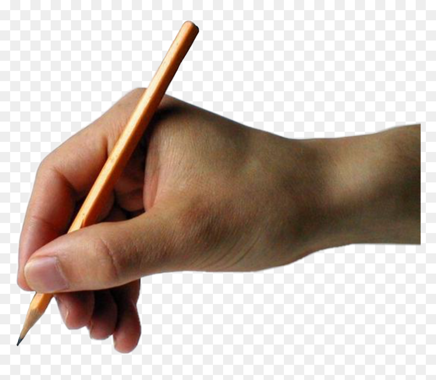 #pencilsketch #hand #drawing #pencil #handwritting - Right Handed Writing, HD Png Download - drawing pencil png