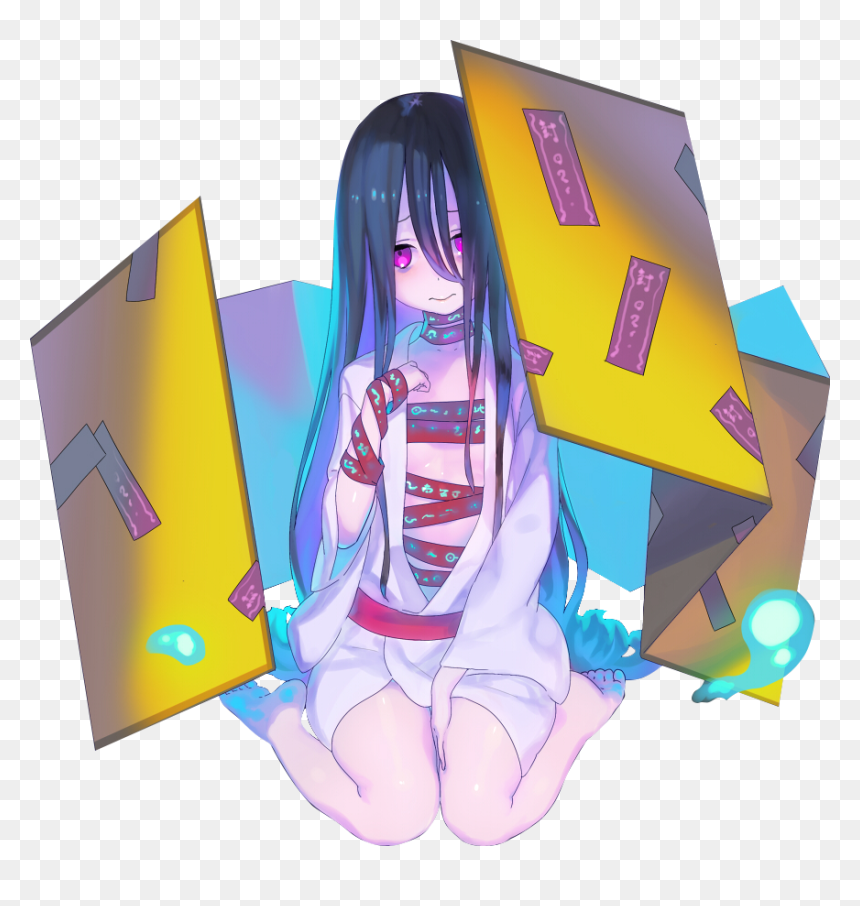 #girl #anime #halloween #ghost - Halloween Anime Girl Ghost, HD Png Download - ghost girl png