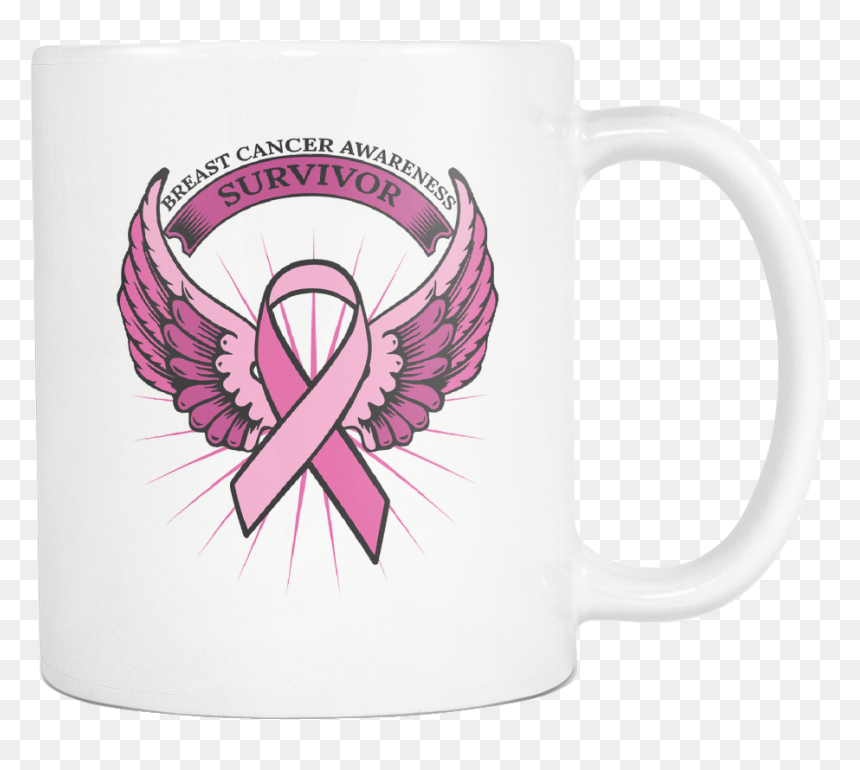 Breast Cancer Awareness Survivor Pink Ribbon Merchandise - Pink Ribbon, HD Png Download - breast cancer awareness ribbon png