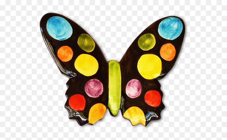 Png, Cerâmica, Borboleta De Cores, Borboleta, Cores - Ceramic, Transparent Png - borboleta png