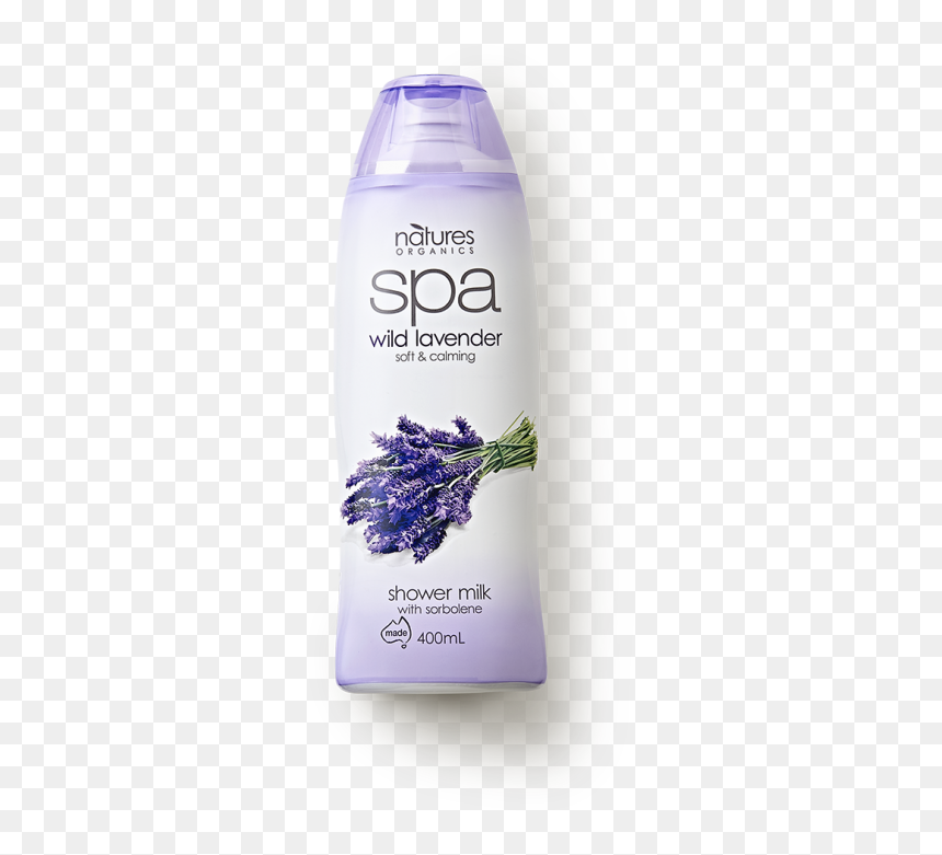Wild Lavender Shower Milk - Natures Organics, HD Png Download - lavender plant png