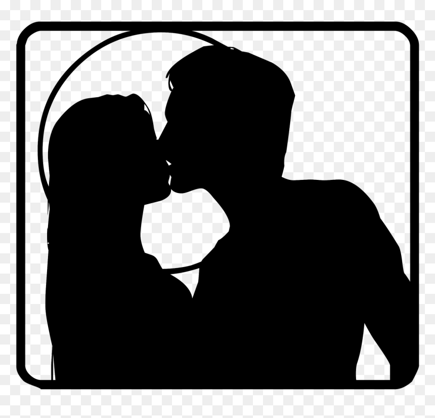 Couple Silhouette Love Free Photo - Siluetas De Enamorados Png, Transparent Png - couple silhouette holding hands png