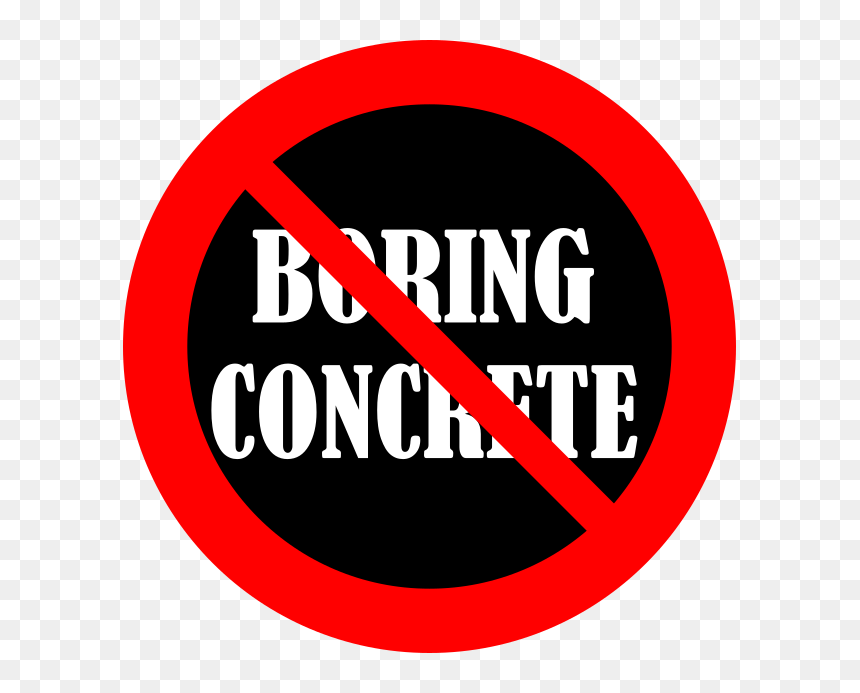No Boring Concrete - Real G 4 Life, HD Png Download - boring png