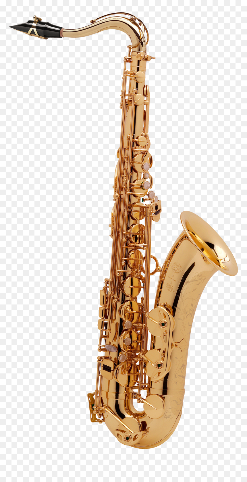Jpg Royalty Free Ju Conn Selmer - Selmer Reference Tenor Sax, HD Png Download - saxophone silhouette png