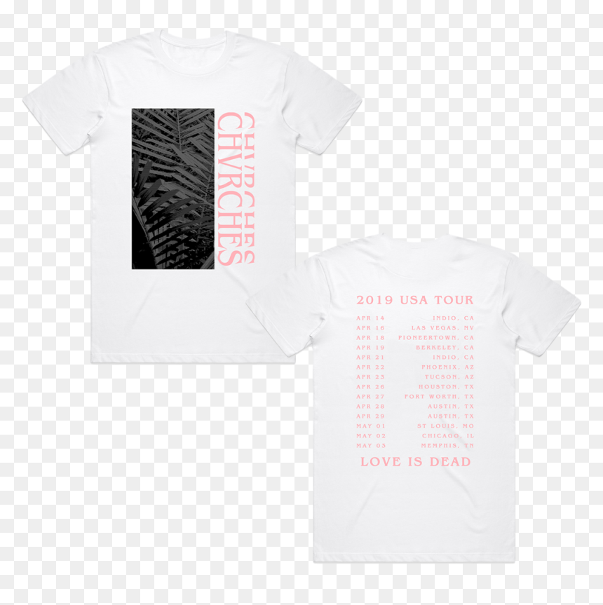 Active Shirt, HD Png Download - white palm tree png