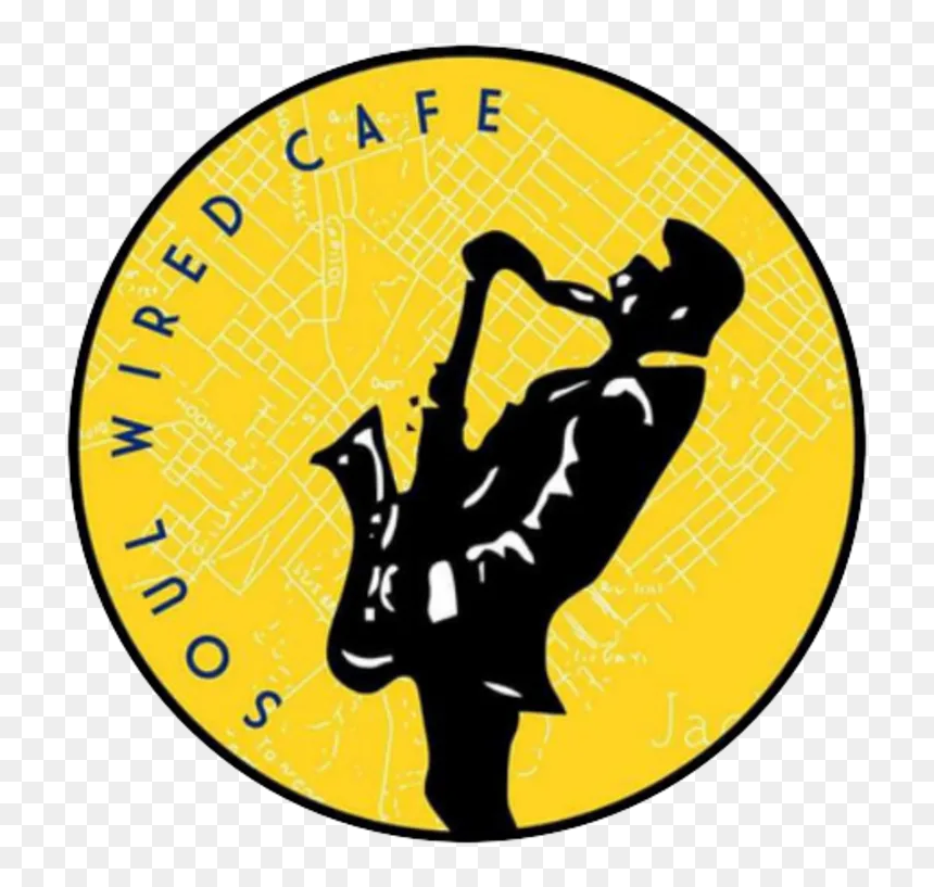 Soul Wired Cafe - Canary Island Stamp, HD Png Download - saxophone silhouette png
