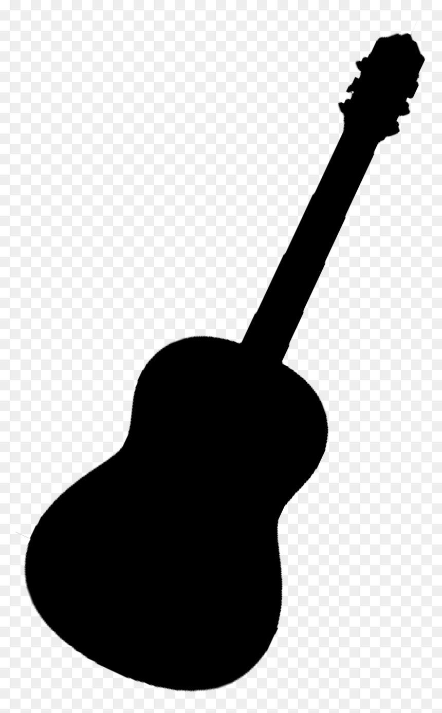 Guitar Silhouette, HD Png Download - saxophone silhouette png
