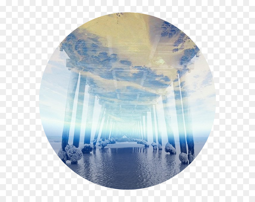 Circle, HD Png Download - water reflection png
