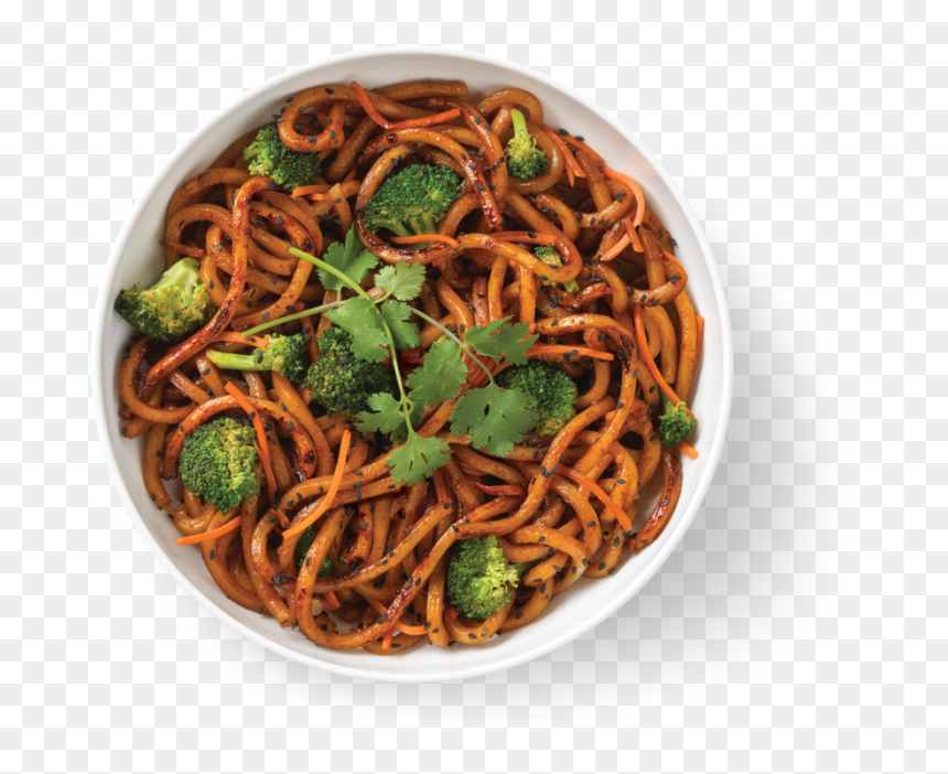Japanese Pan - Orange Chicken Lo Mein Noodles And Company, HD Png Download - spaghetti noodles png