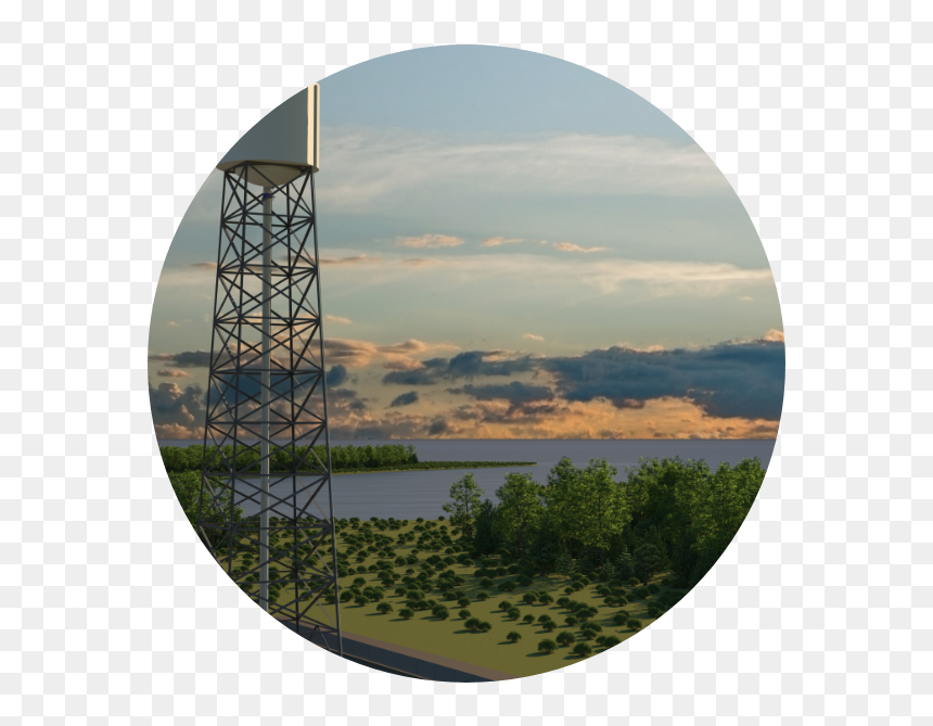 Half Image - Loch, HD Png Download - water reflection png