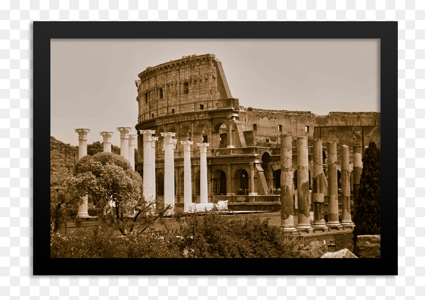 Colosseum, HD Png Download - roman columns png