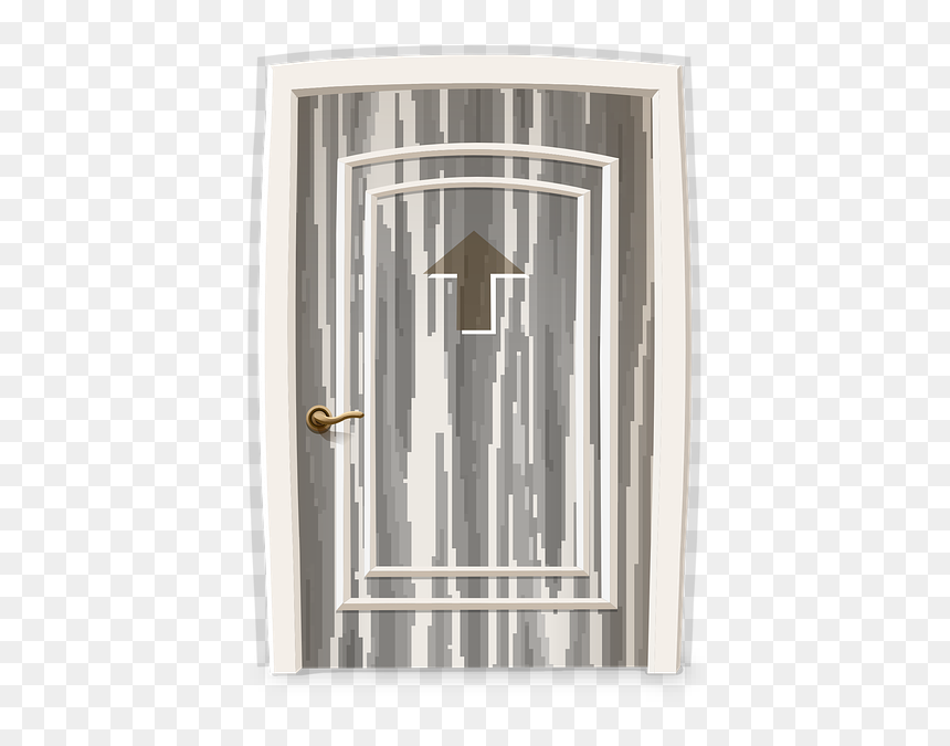 Door, Entry, Entrance, Doorway, Door Frame, Gray, Grey - Home Door, HD Png Download - door frame png