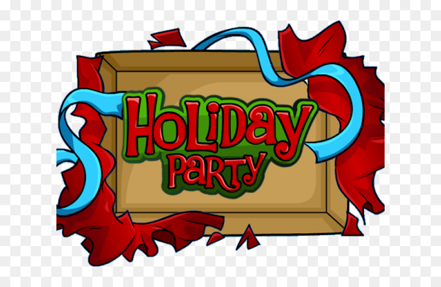Holiday Clipart Holiday Party - Clip Art Holiday Party Free, HD Png Download - holiday party png