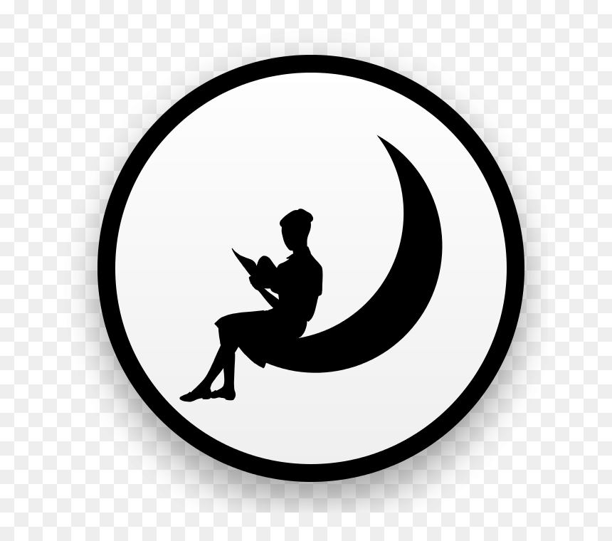 Get Notified Of Exclusive Freebies - Moon Logo With Woman, HD Png Download - moon silhouette png
