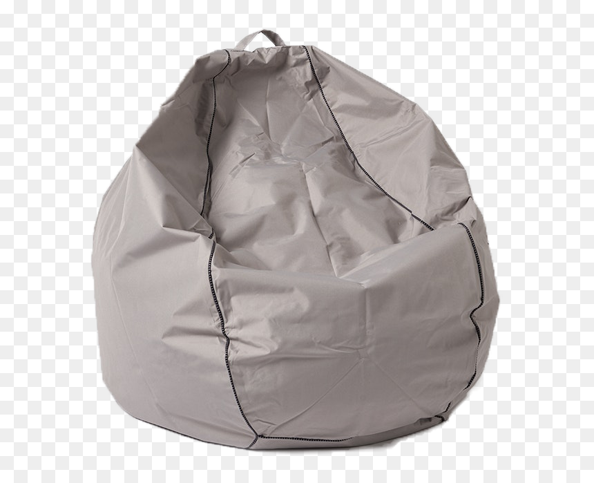 Atlantic Bean Bag W/striped Piping Black - Outdoor Bean Bag Nz, HD Png Download - bean bag png