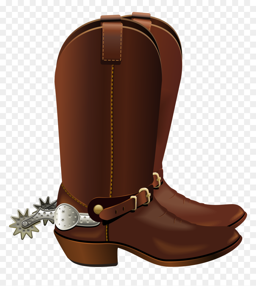 Shoes Clipart Cowboy, HD Png Download - cowgirl hat png