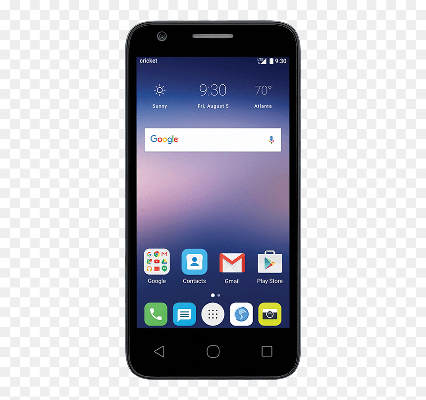 Cricket Alcatel Streak, HD Png Download - old cell phone png