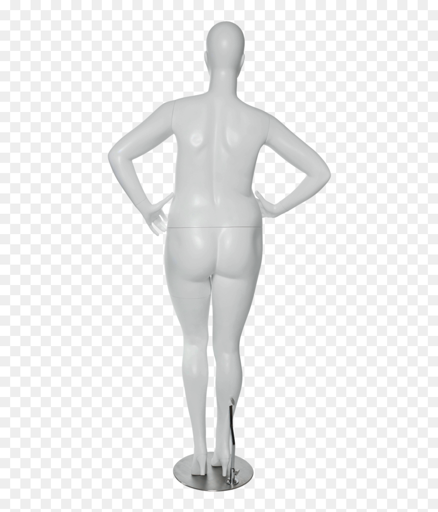 Mp4 Ah 3 Back Square - Mannequin, HD Png Download - person standing png back