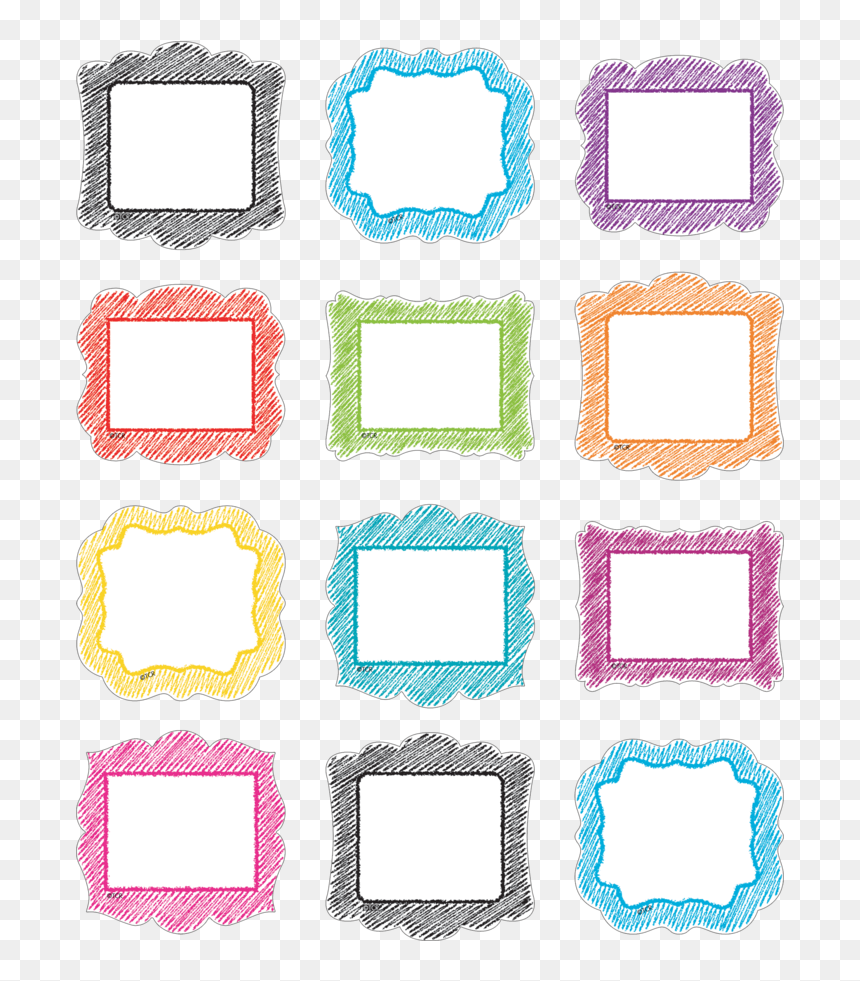 Tcr2687 Scribble Mini Accents Image - Style, HD Png Download - white scribble png
