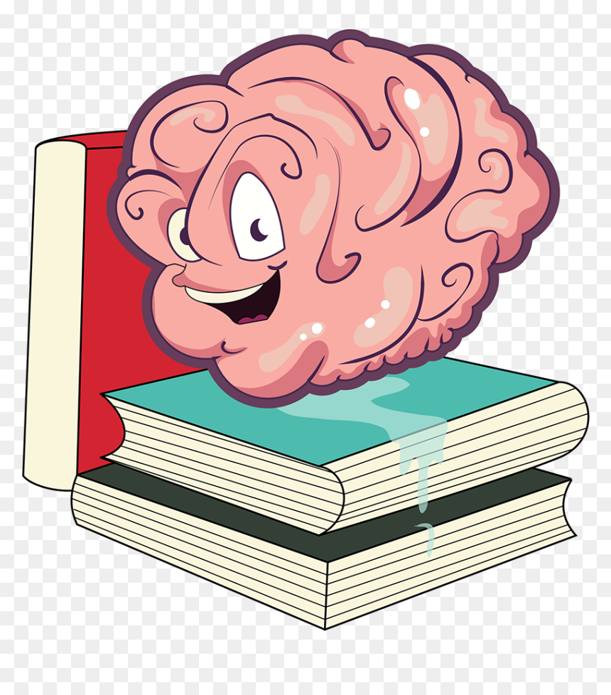 Lazy Brains Cartoon, HD Png Download - brain cartoon png