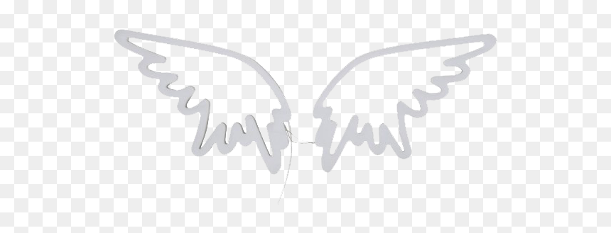 Wings Angel Png Free Download - Emblem, Transparent Png - white angel wings png