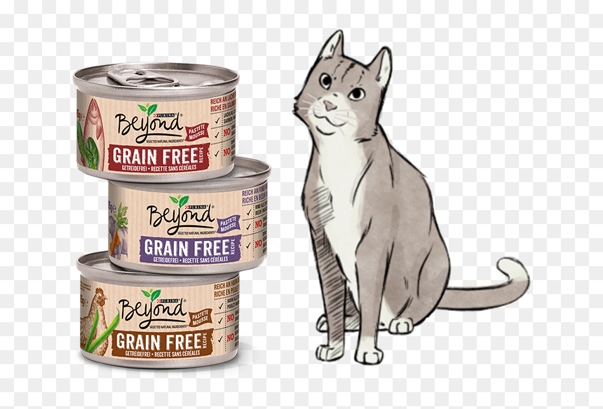 Purina Beyond, HD Png Download - gatos png
