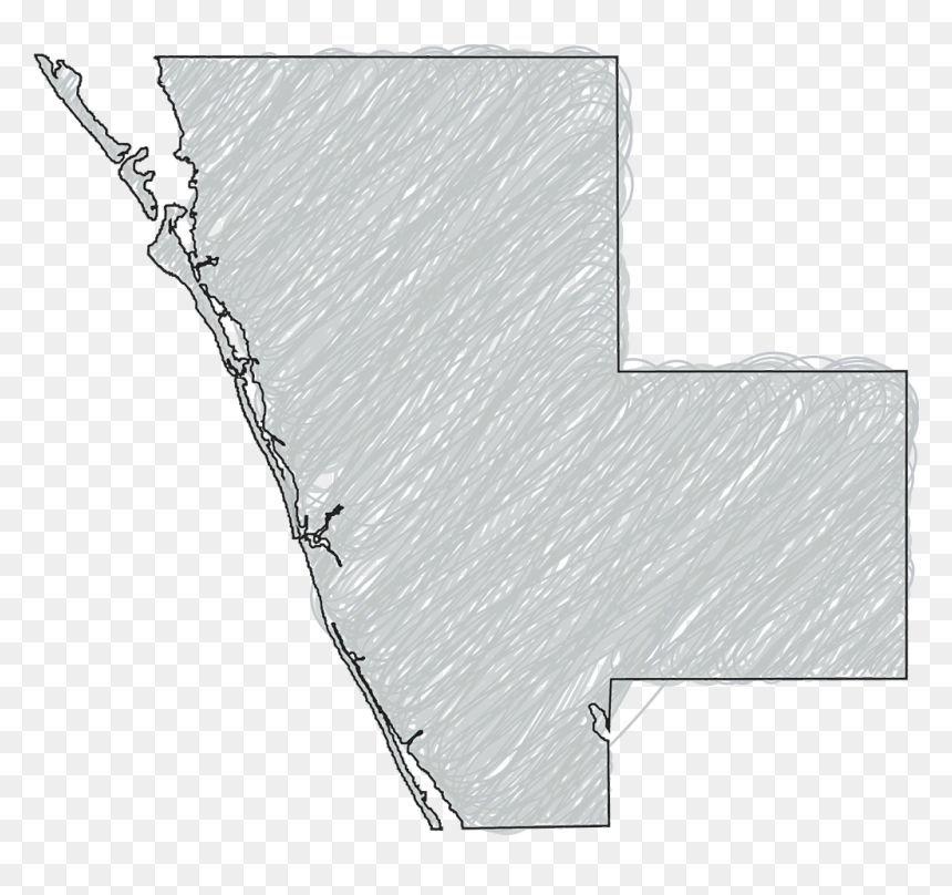 Map, HD Png Download - white scribble png